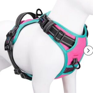 No Pull Dog Harness, Reflective Adjustable Vest, with a Training Handle - New
